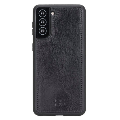 Magic Abnehmbar Leder Wallet Case für Samsung Galaxy S21 Plus aus echtem Leder