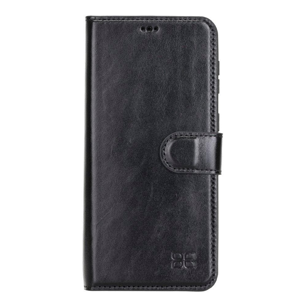 Magic Abnehmbar Leder Wallet Case für Samsung Galaxy S21 aus echtem Leder