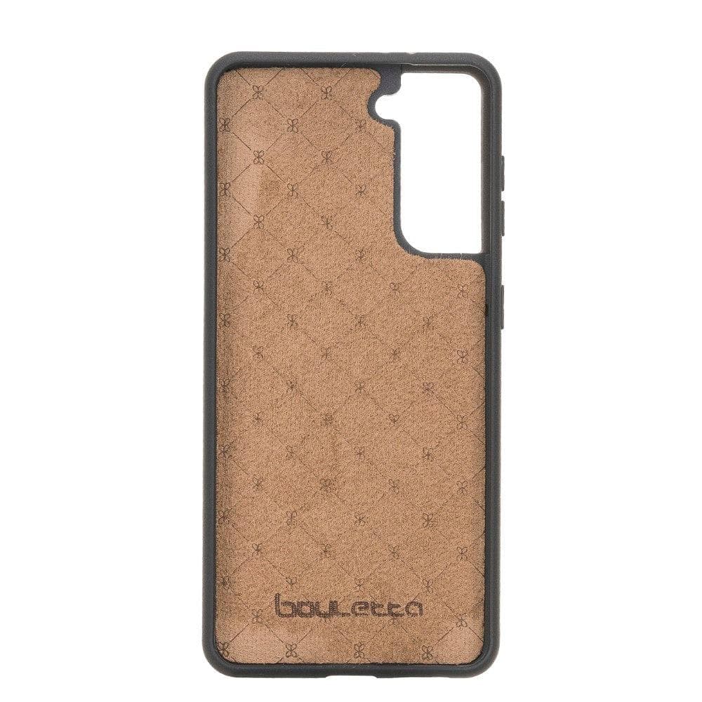 Magic Abnehmbar Leder Wallet Case für Samsung Galaxy S21 aus echtem Leder