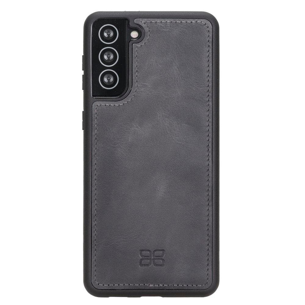 Magic Abnehmbar Leder Wallet Case für Samsung Galaxy S21 Ultra aus echtem Leder