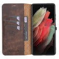 Bouletta Non-Detachable Leather Wallet Cases for Samsung Galaxy S21 Series