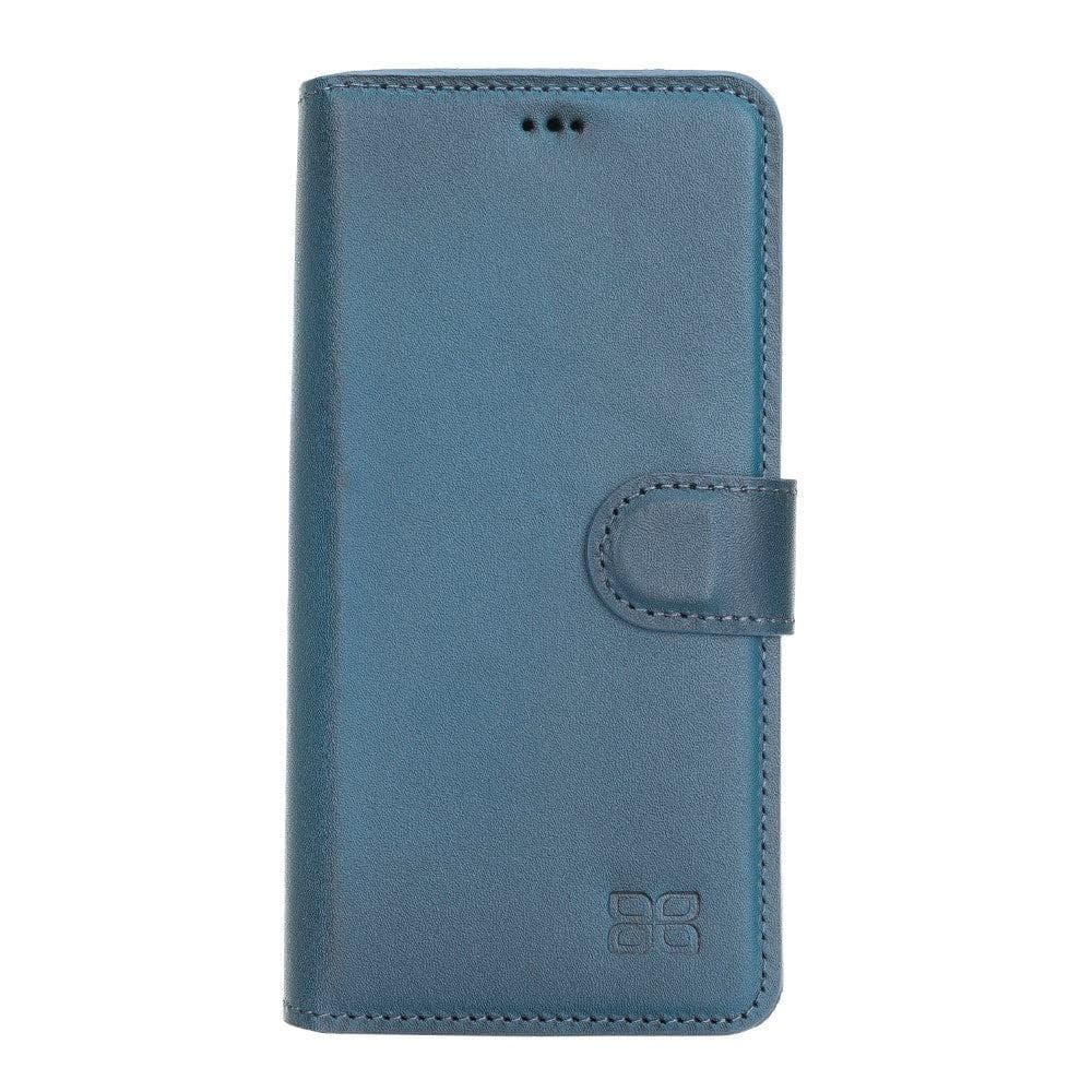 Bouletta Non-Detachable Leather Wallet Cases for Samsung Galaxy S21 Series S21 6.2" / Blue