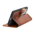 Bouletta Non-Detachable Leather Wallet Cases for Samsung Galaxy S21 Series S21 Ultra 6.8