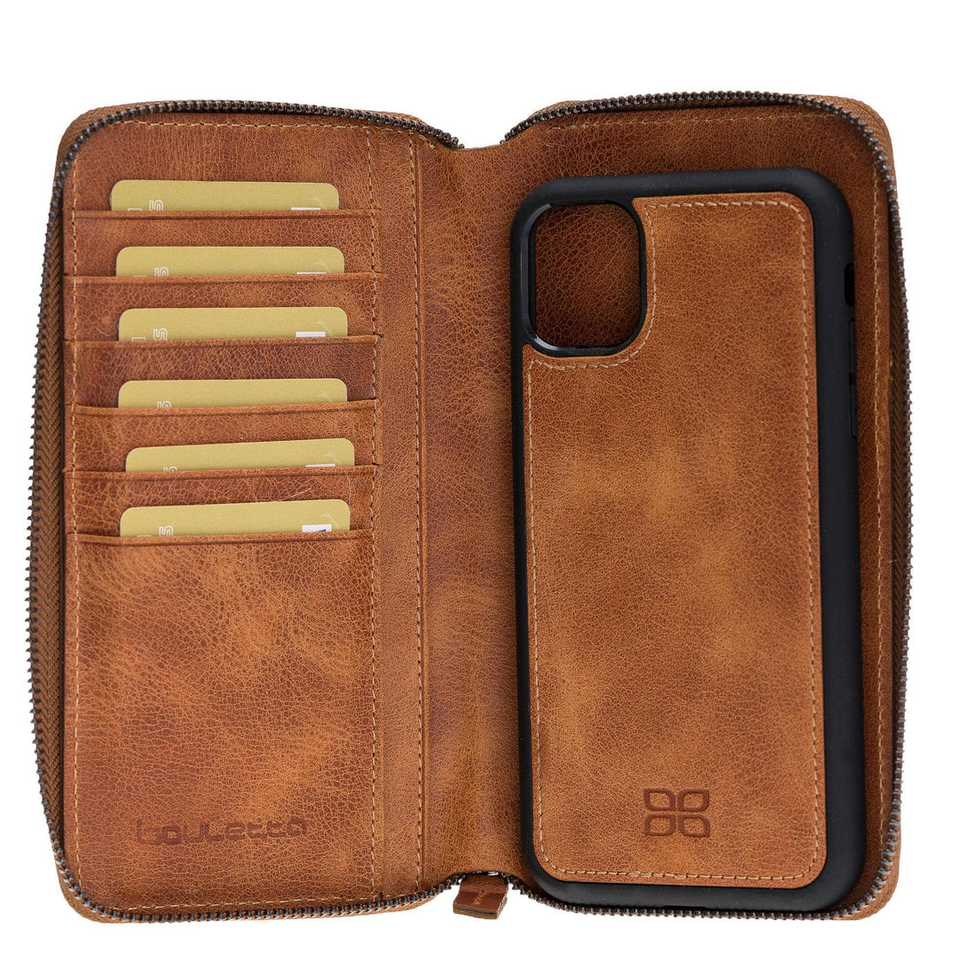 Bouletta Pouch Magnetic Detachable Leather Wallet Case For Apple iPhone 11 Series