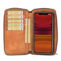 Bouletta Detachable Leather Zipper Wallet Cases for Apple iPhone 12 Series