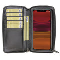 Bouletta Detachable Leather Zipper Wallet Cases for Apple iPhone 12 Series