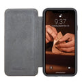 Bouletta Slim Fit Book Leather Case for Apple iPhone X and iPhone XS