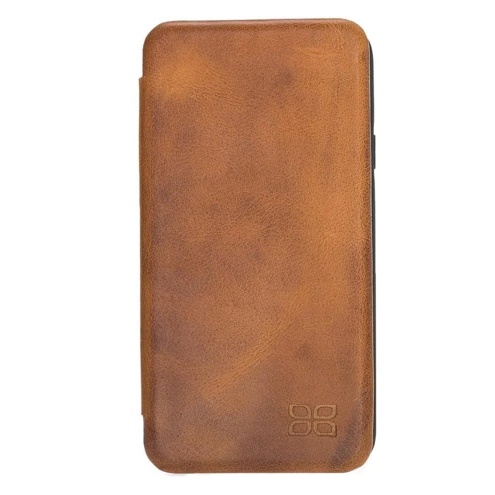 Bouletta Slim Fit Book Leather Case for Apple iPhone X and iPhone XS