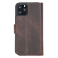 Bouletta Wallet Folio with ID Slot Leather Wallet Case For Apple iPhone 11 Series iPhone 11 Pro / Dark Brown