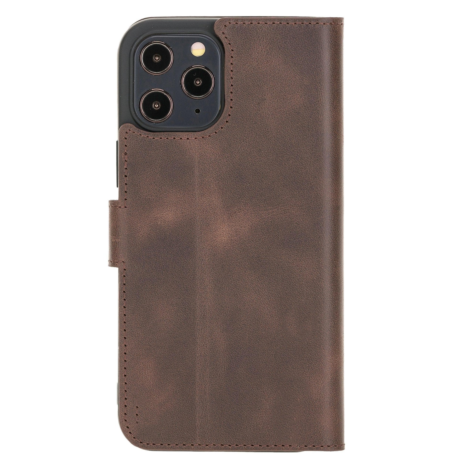 Bouletta Non Detachable Leather Wallet Cases for Apple iPhone 12 Series iPhone 12 Mini / Tan