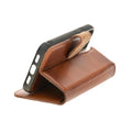 Bouletta Non Detachable Leather Wallet Cases for Apple iPhone 12 Series iPhone 12 Mini / Black