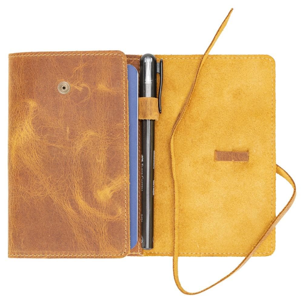 Nanny Agenda Cover Notizbuchhülle aus echtem Leder aus echtem Leder