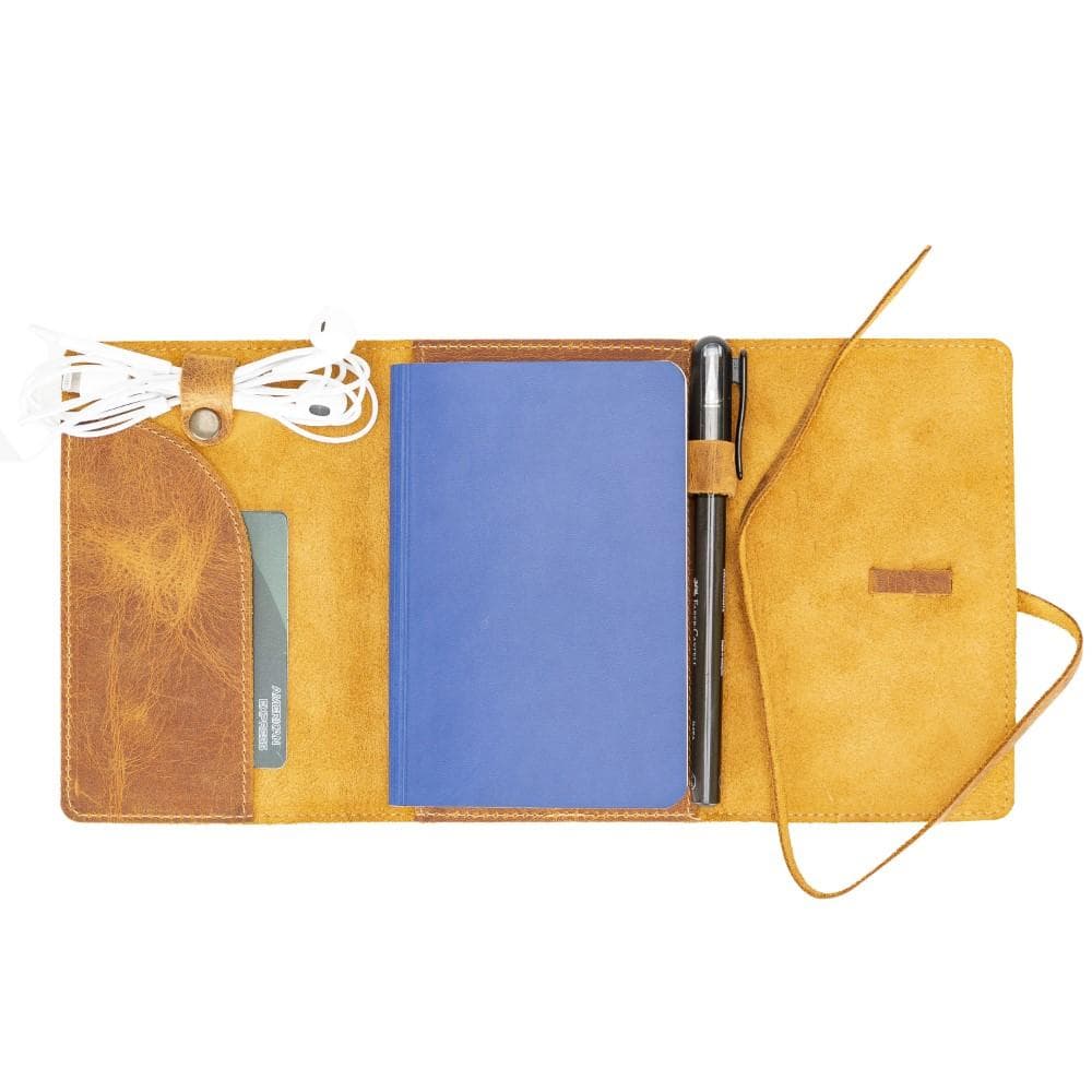Nanny Agenda Cover Notizbuchhülle aus echtem Leder aus echtem Leder