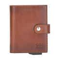 Bouletta Palermo Zip Mechanical Leather Card Holder