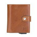 Bouletta Palermo Zip Mechanical Leather Card Holder