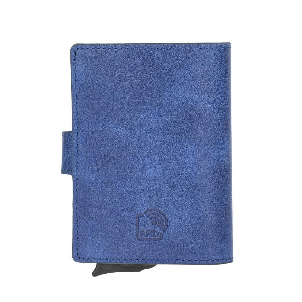 Bouletta Palermo Zip Mechanical Leather Card Holder