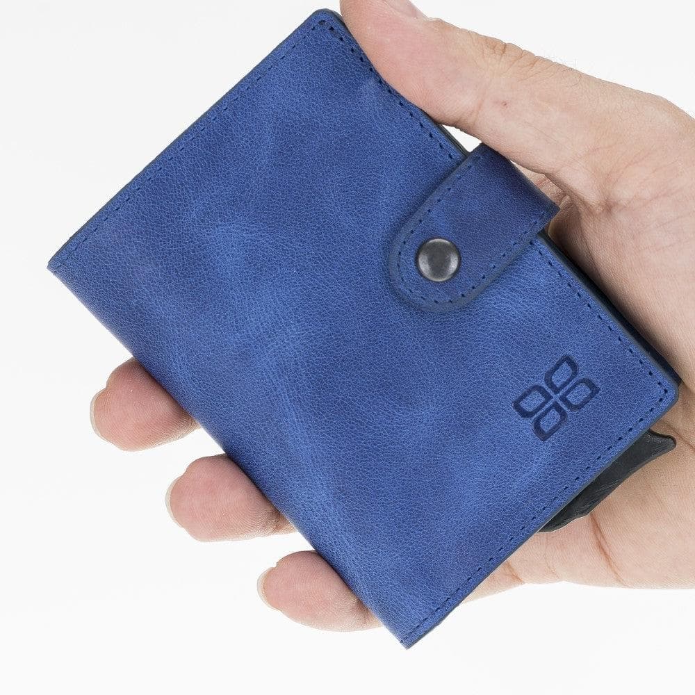 Bouletta Palermo Zip Mechanical Leather Card Holder F3