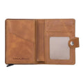 Bouletta Palermo Zip Mechanical Leather Card Holder