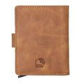 Bouletta Palermo Zip Mechanical Leather Card Holder