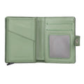 Bouletta Palermo Zip Mechanical Leather Card Holder