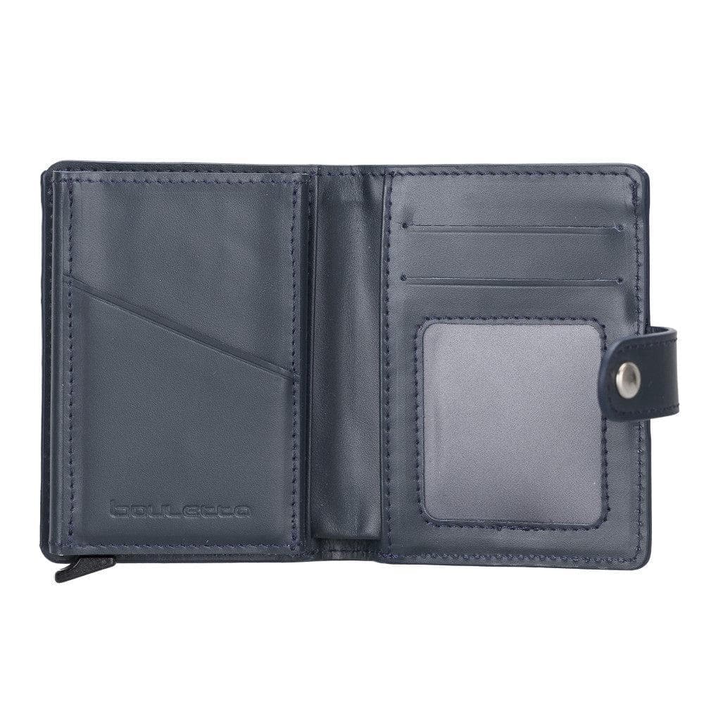 Bouletta Palermo Zip Mechanical Leather Card Holder