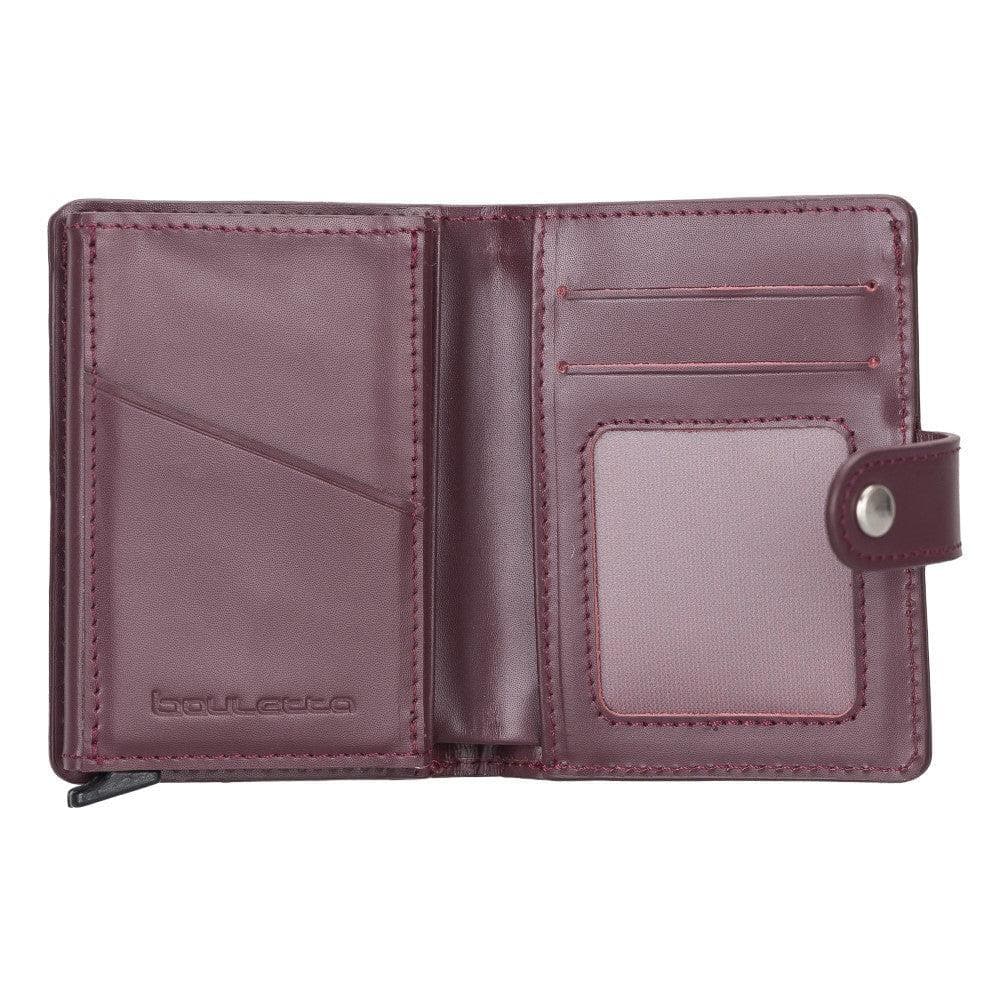 Bouletta Palermo Zip Mechanical Leather Card Holder