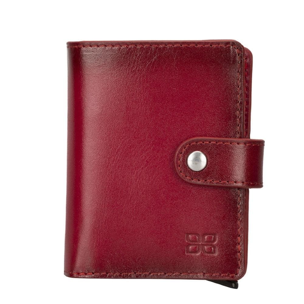 Bouletta Palermo Zip Mechanical Leather Card Holder