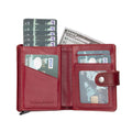 Bouletta Palermo Zip Mechanical Leather Card Holder