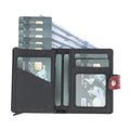 Bouletta Palermo Zip Mechanical Leather Card Holder