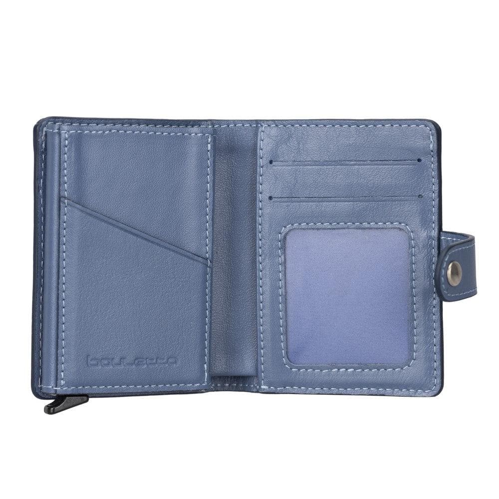 Bouletta Palermo Zip Mechanical Leather Card Holder