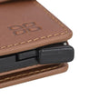 Bouletta Palermo Zip Mechanical Leather Card Holder