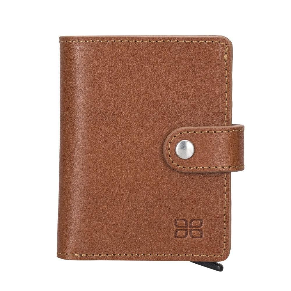 Bouletta Palermo Zip Mechanical Leather Card Holder