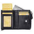 Bouletta Palermo Zip Mechanical Leather Card Holder