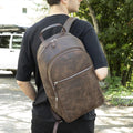 Bouletta Pella Genuine Leather Backpack & Rucksack - Handmade and Customizable