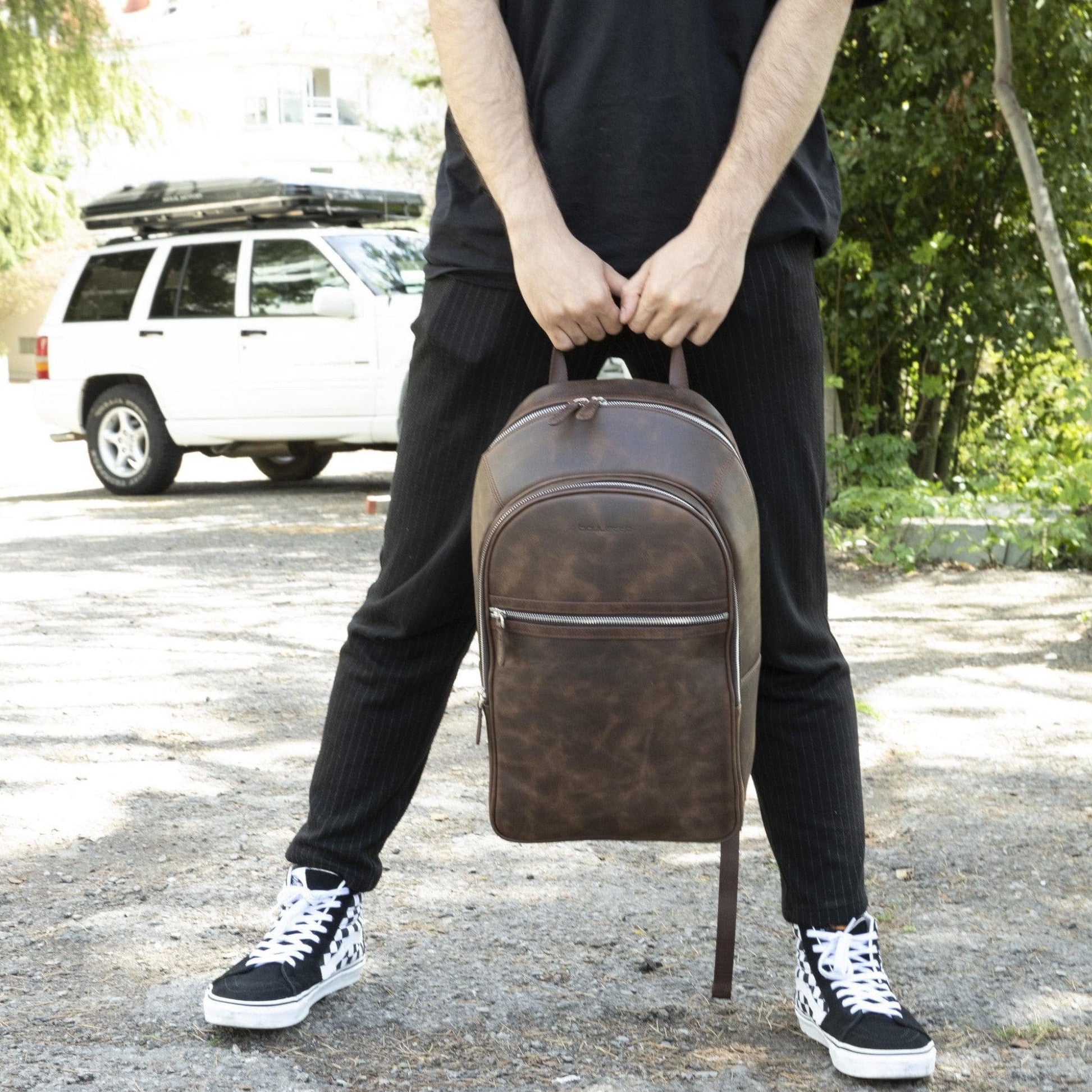 Bouletta Pella Genuine Leather Backpack & Rucksack - Handmade and Customizable