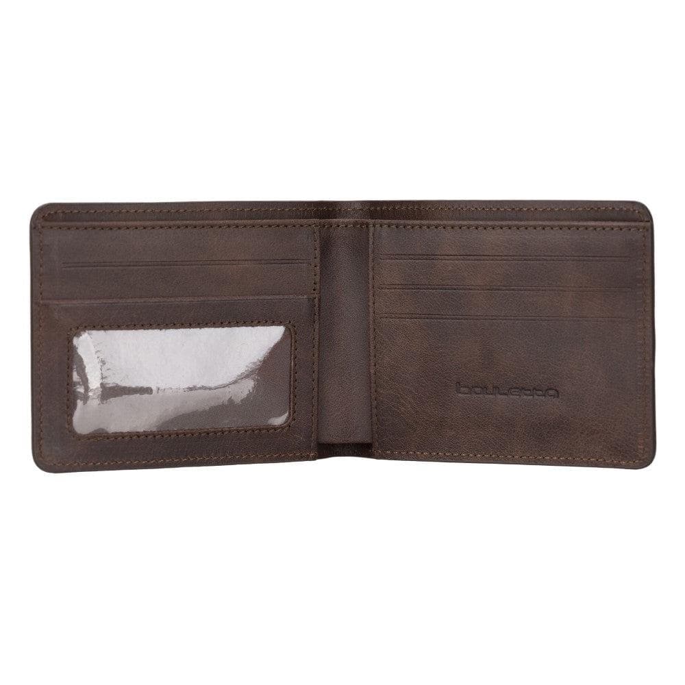 Bouletta Pier Handmade and Personalised Genuine Leather Wallet for Men's