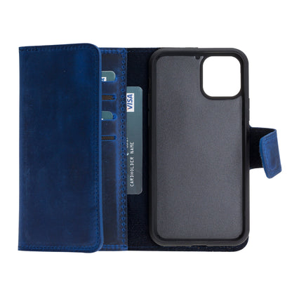 Santa iPhone 11 Pro Leather Detachable Wallet Case