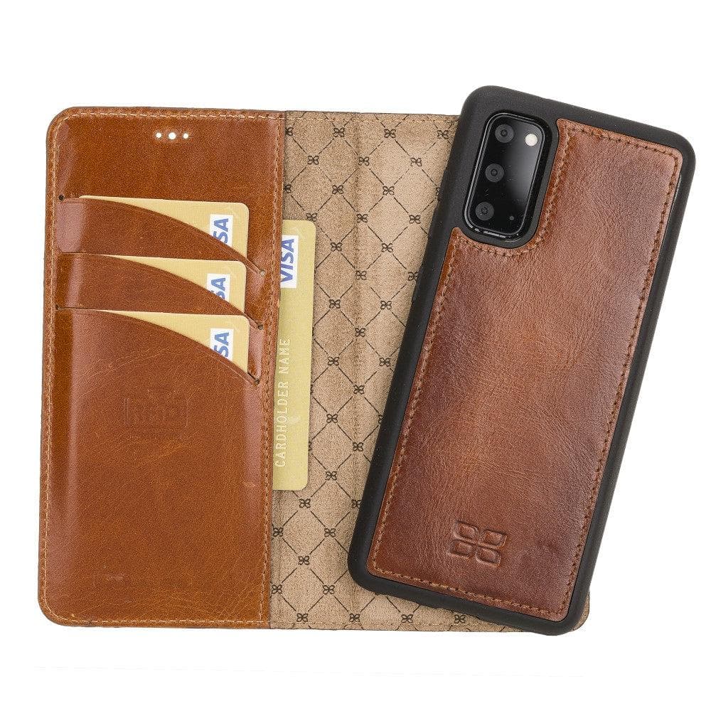 Bouletta Samsung Galaxy S20 Series Leather Magnetic Detachable Leather Wallet Case Samsung S20 / rst2ef