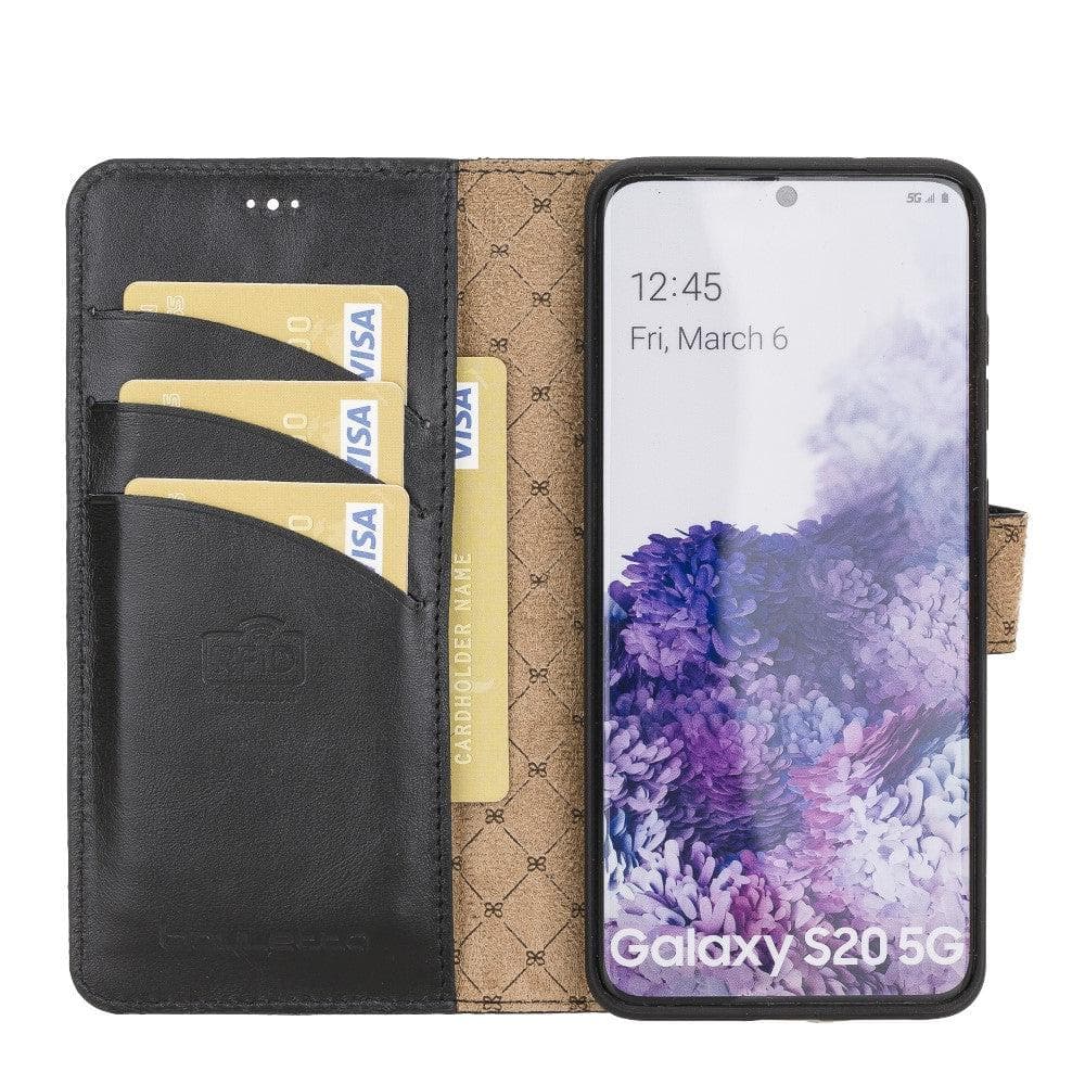 Bouletta Samsung Galaxy S20 Series Leather Magnetic Detachable Leather Wallet Case