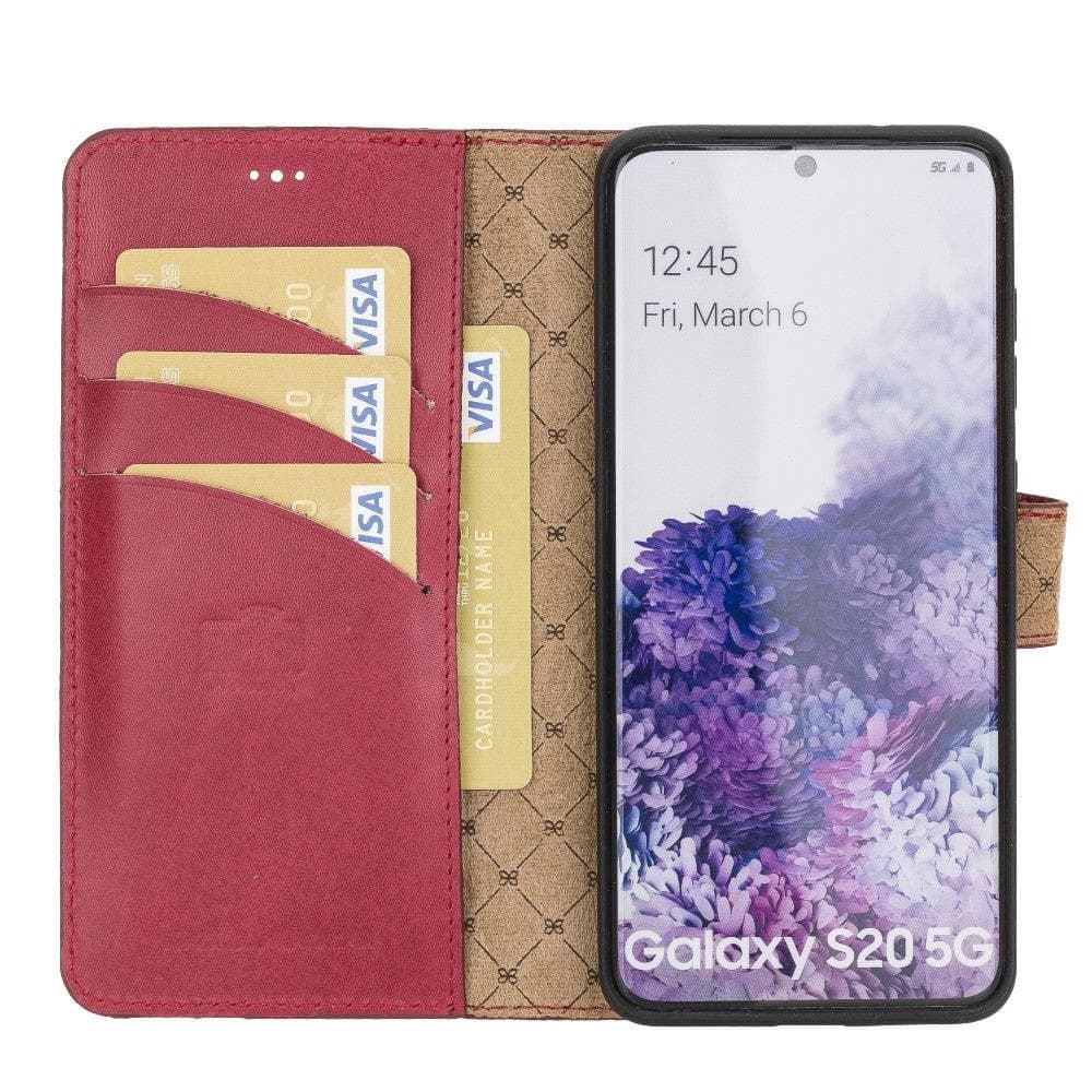 Bouletta Samsung Galaxy S20 Series Leather Magnetic Detachable Leather Wallet Case