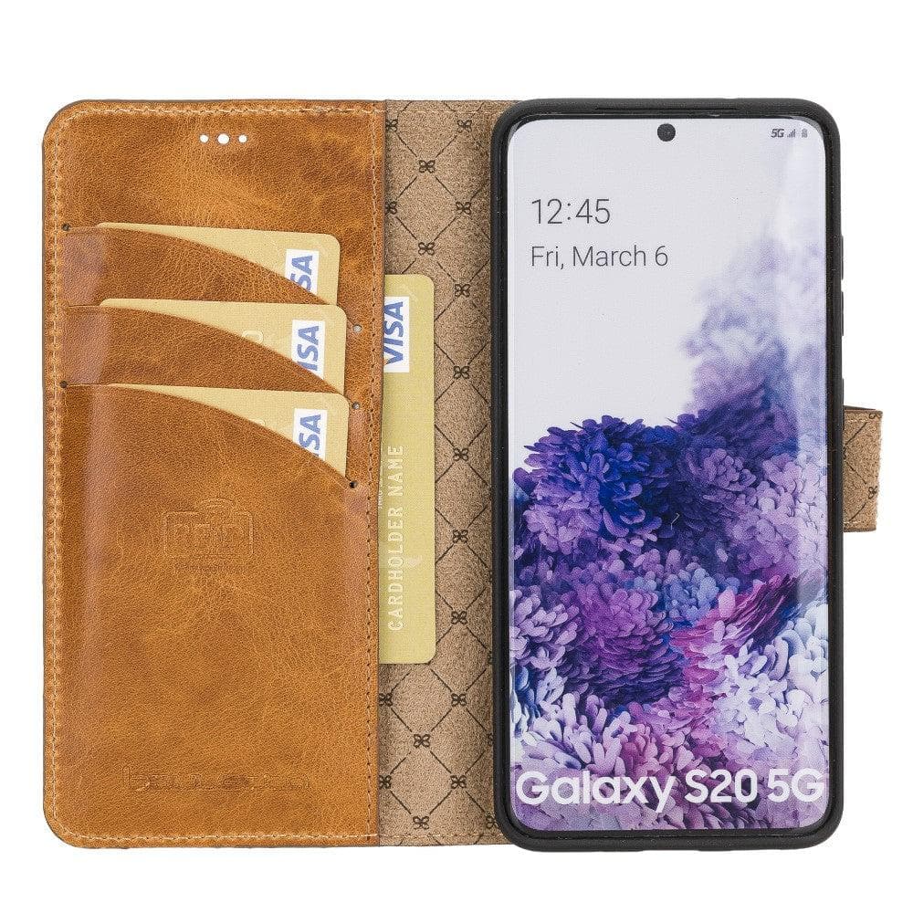 Bouletta Samsung Galaxy S20 Series Leather Magnetic Detachable Leather Wallet Case