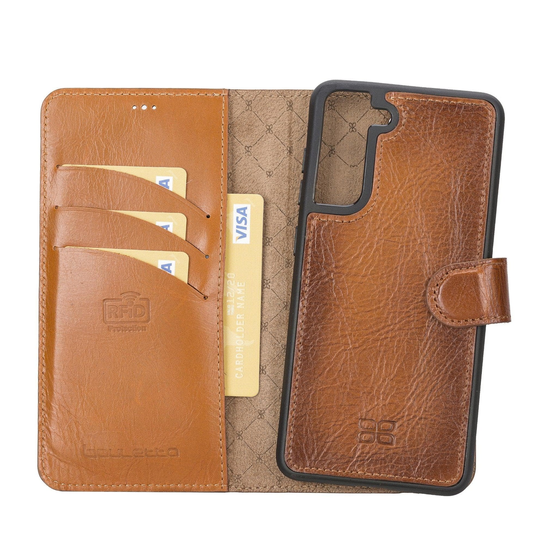 Bouletta Samsung Galaxy S21 FE (Fan Edition) Detachble Leather Wallet Case