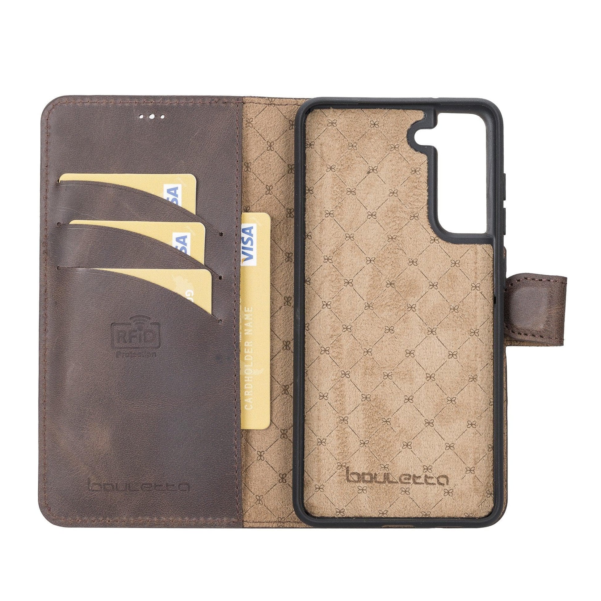 Bouletta Samsung Galaxy S21 FE (Fan Edition) Detachble Leather Wallet Case