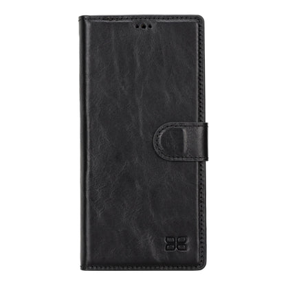 Magic Abnehmbar Leder Wallet Case für Samsung Galaxy S23 Ultra aus echtem Leder