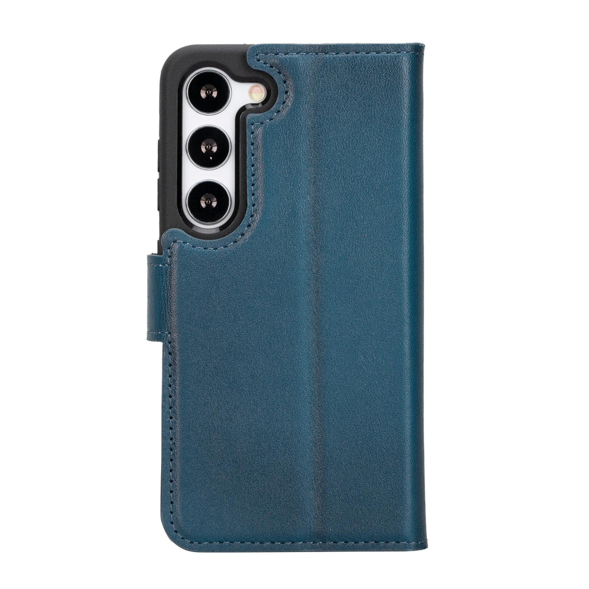 Magic Abnehmbar Leder Wallet Case für Samsung Galaxy S23 Plus aus echtem Leder
