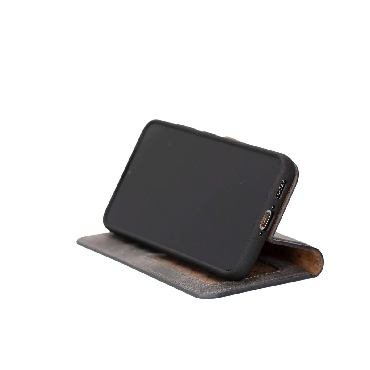 Magic Abnehmbar Leder Wallet Case für Samsung Galaxy S23 Plus aus echtem Leder
