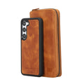 Bouletta Samsung Galaxy S23 Series Zippered Leather Wallet Cases - PMW