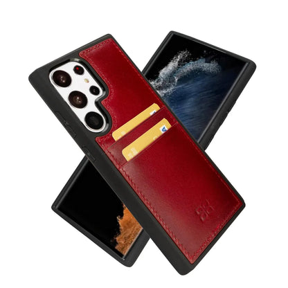 Bouletta Samsung Galaxy S24 Series Leather Case with Card Holder - FXCP