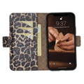 Bouletta Wallet Folio with ID Slot Leather Wallet Case For Apple iPhone 11 Series iPhone 11 Pro / Leopard