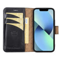 Bouletta Wallet Folio with ID Slot Leather Wallet Case For Apple iPhone 13 Series